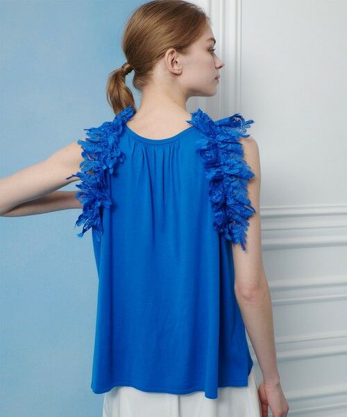 allureville / アルアバイル ニット・セーター | 【LOULOU WILLOUGHBY】アームレースプルオーバー | 詳細12