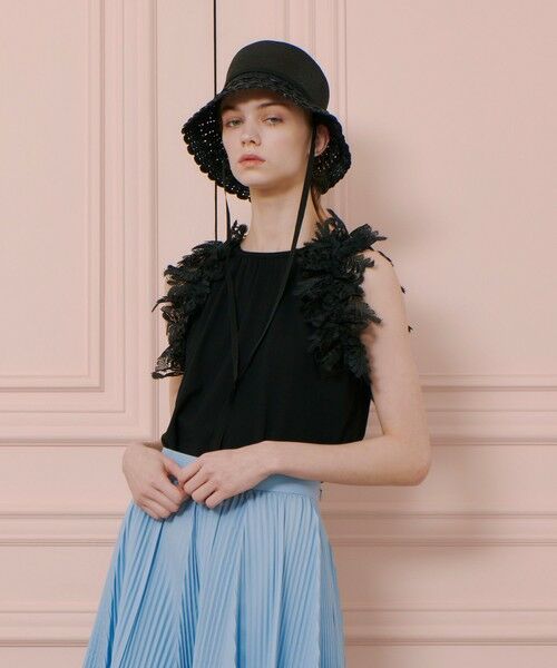 allureville / アルアバイル ニット・セーター | 【LOULOU WILLOUGHBY】アームレースプルオーバー | 詳細20