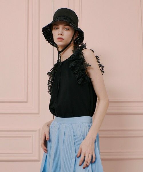 allureville / アルアバイル ニット・セーター | 【LOULOU WILLOUGHBY】アームレースプルオーバー | 詳細17