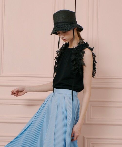 allureville / アルアバイル ニット・セーター | 【LOULOU WILLOUGHBY】アームレースプルオーバー | 詳細18