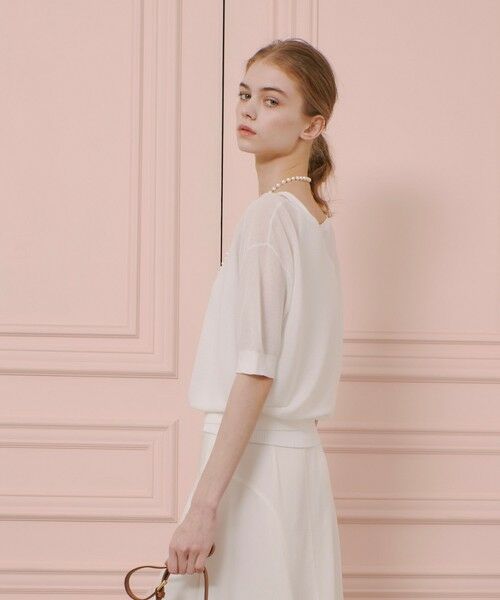 allureville / アルアバイル ニット・セーター | 【LOULOU WILLOUGHBY】ワンショルダーアンサンブル | 詳細2