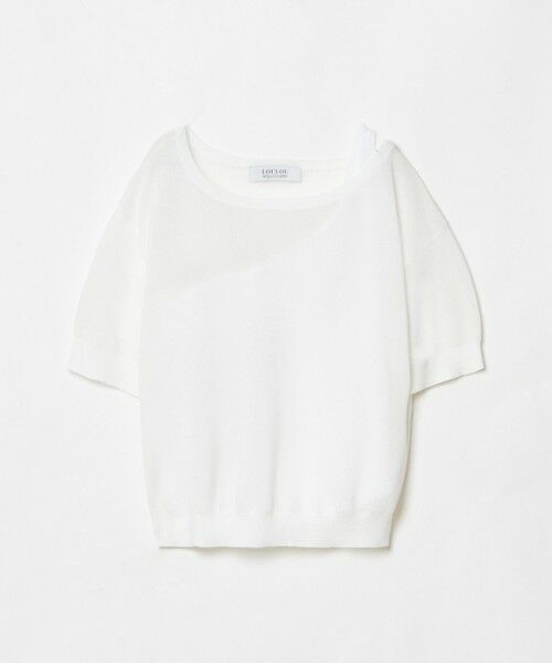 allureville / アルアバイル ニット・セーター | 【LOULOU WILLOUGHBY】ワンショルダーアンサンブル | 詳細6