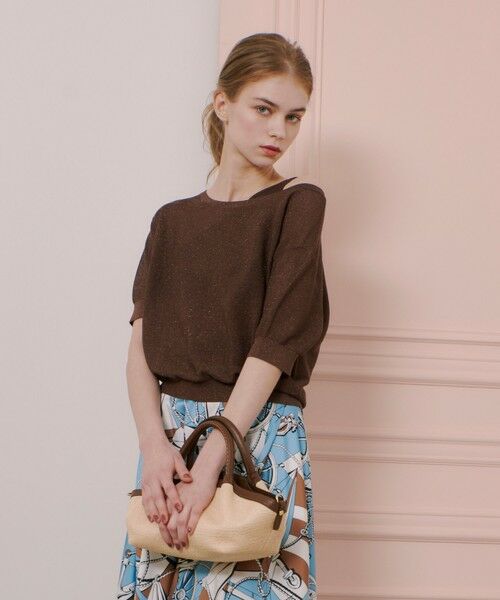 allureville / アルアバイル ニット・セーター | 【LOULOU WILLOUGHBY】ワンショルダーアンサンブル | 詳細12