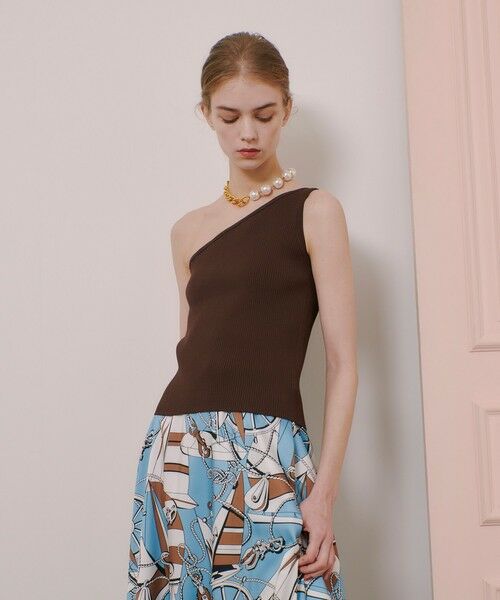 allureville / アルアバイル ニット・セーター | 【LOULOU WILLOUGHBY】ワンショルダーアンサンブル | 詳細13