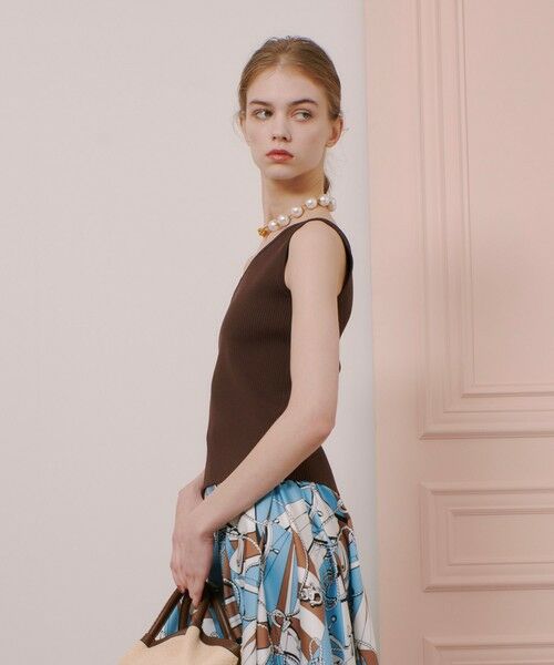 allureville / アルアバイル ニット・セーター | 【LOULOU WILLOUGHBY】ワンショルダーアンサンブル | 詳細14