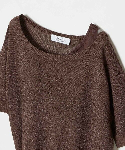 allureville / アルアバイル ニット・セーター | 【LOULOU WILLOUGHBY】ワンショルダーアンサンブル | 詳細19