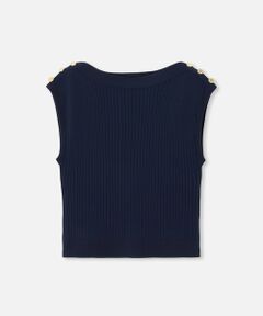 allureville / アルアバイル ニット・セーター | 【LOULOU WILLOUGHBY】プレーティングリブプルオーバー