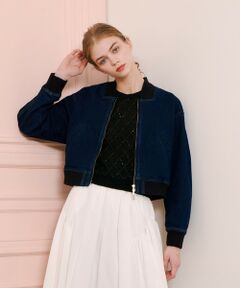 allureville / アルアバイル ブルゾン | 【LOULOU WILLOUGHBY】デニムブルゾン