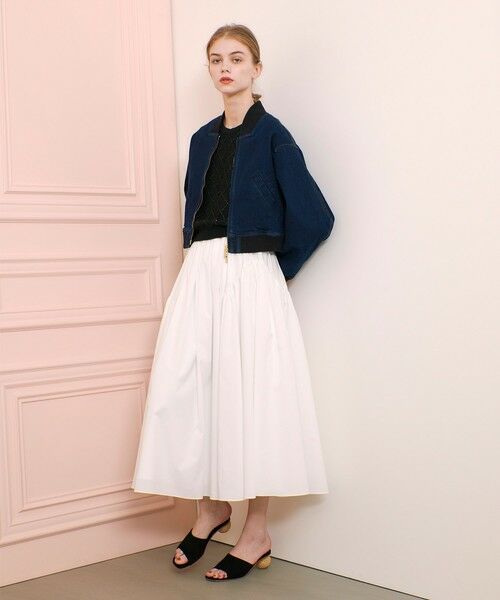 allureville / アルアバイル ブルゾン | 【LOULOU WILLOUGHBY】デニムブルゾン | 詳細4