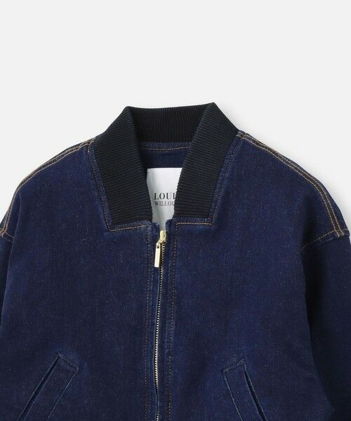 allureville / アルアバイル ブルゾン | 【LOULOU WILLOUGHBY】デニムブルゾン | 詳細7