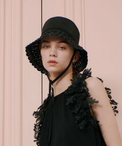 allureville / アルアバイル ハット | 【LOULOU WILLOUGHBY】スカラップブリムバケットハット