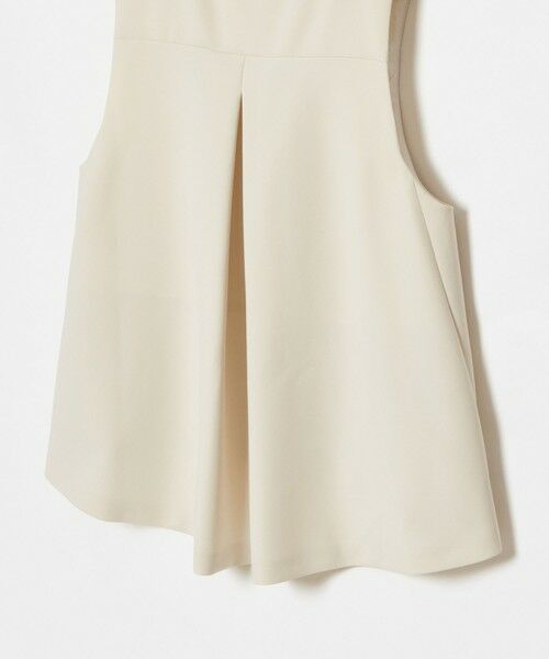 allureville / アルアバイル ベスト | ダブルクロスドレープジレ | 詳細8