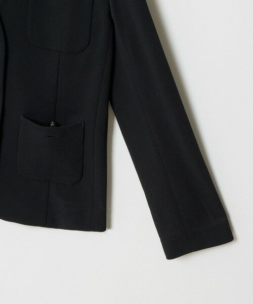 allureville / アルアバイル ノーカラージャケット | レノクロスノーカラーポケットジャケット | 詳細7