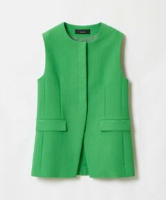 allureville / アルアバイル ベスト | リネン混ジレ