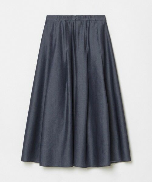 allureville / アルアバイル ミニ・ひざ丈スカート | マットタフタアンイーブンタックスカート | 詳細15