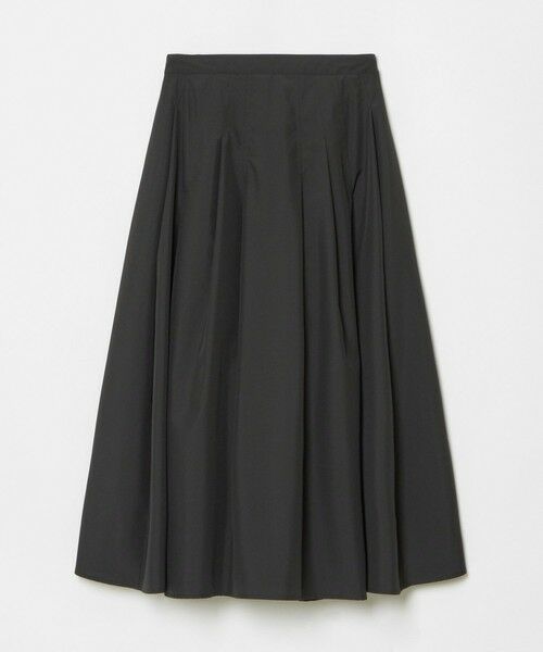 allureville / アルアバイル ミニ・ひざ丈スカート | マットタフタアンイーブンタックスカート | 詳細21