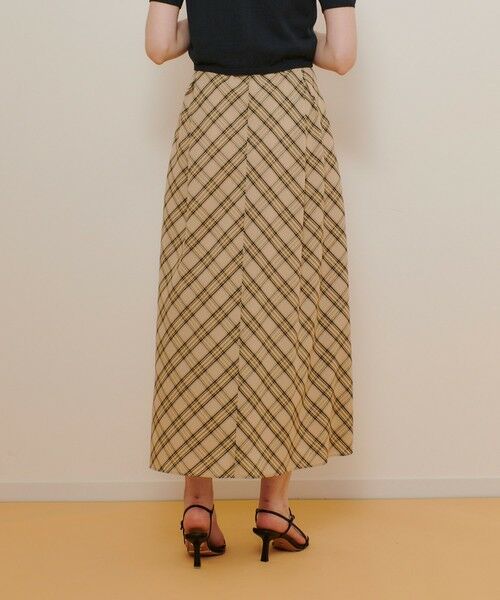 allureville / アルアバイル ロング・マキシ丈スカート | チェックナロースカート | 詳細2
