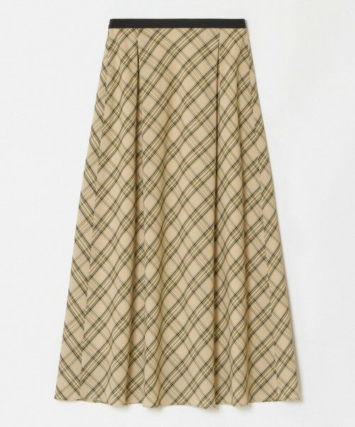allureville / アルアバイル ロング・マキシ丈スカート | チェックナロースカート | 詳細4