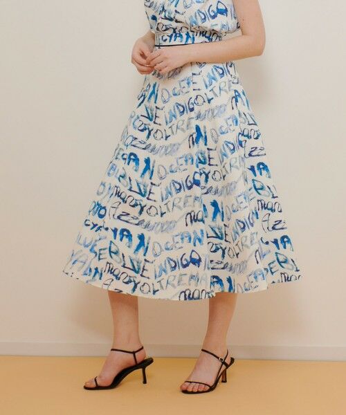 allureville / アルアバイル ロング・マキシ丈スカート | PONTOGLIOフレアスカート | 詳細1