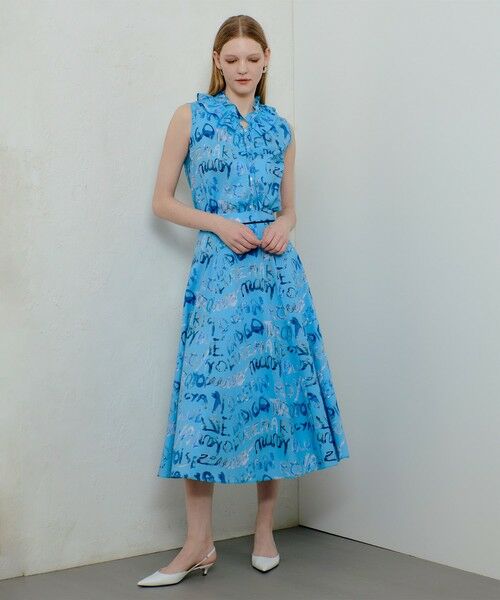 allureville / アルアバイル ロング・マキシ丈スカート | PONTOGLIOフレアスカート | 詳細14