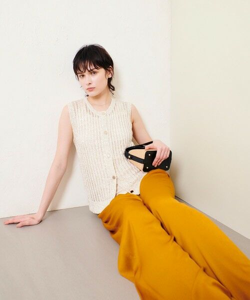 allureville / アルアバイル その他パンツ | クレールサテンイージーパンツ | 詳細2