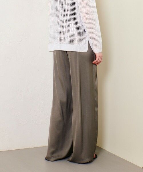 allureville / アルアバイル その他パンツ | クレールサテンイージーパンツ | 詳細13