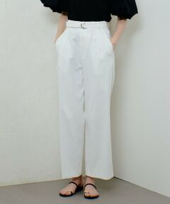 allureville / アルアバイル その他パンツ | シェルタリングタックワイドパンツ