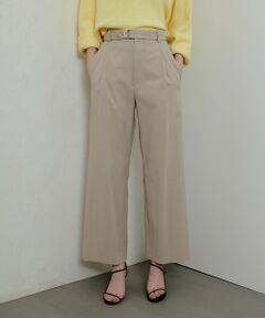 allureville / アルアバイル その他パンツ | シェルタリングタックワイドパンツ