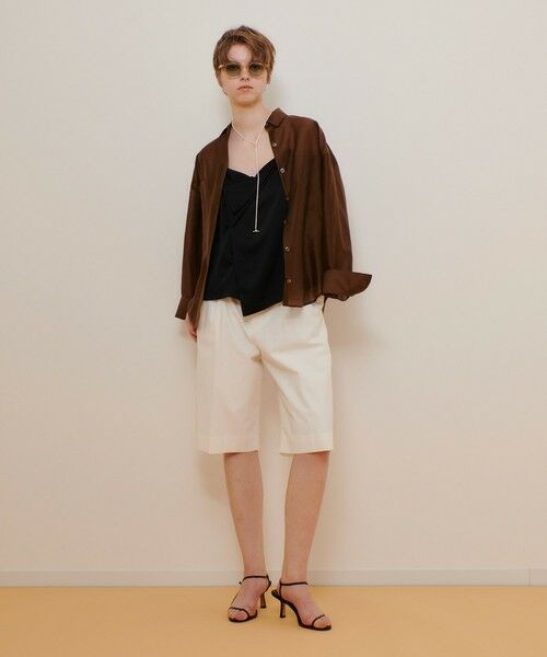 allureville / アルアバイル その他パンツ | ナイロンドライツイルハーフパンツ | 詳細8