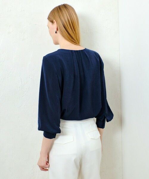 allureville / アルアバイル シャツ・ブラウス | シルキータックボウブラウス | 詳細21