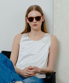 allureville / アルアバイル シャツ・ブラウス | サテンタンクブラウス