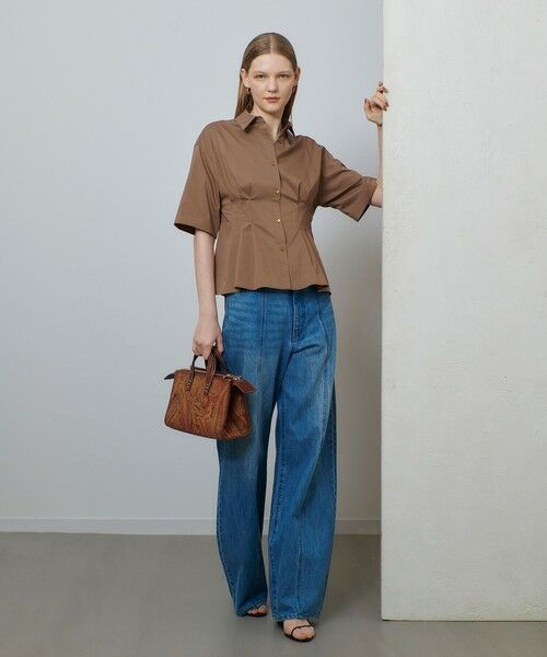 allureville / アルアバイル シャツ・ブラウス | タイプライタータックペプラムシャツ | 詳細16