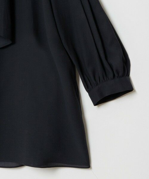 allureville / アルアバイル シャツ・ブラウス | キュプラコットンスカーフタイブラウス | 詳細18