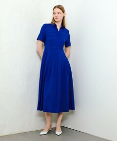 allureville / アルアバイル ロング・マキシ丈ワンピース | サッカースキッパーターンバックワンピース