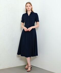 allureville / アルアバイル ロング・マキシ丈ワンピース | サッカースキッパーターンバックワンピース