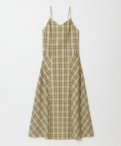 allureville / アルアバイル ミニ丈・ひざ丈ワンピース | チェックバックコンシャスキャミワンピース | 詳細5