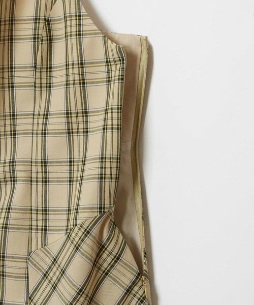 allureville / アルアバイル ミニ丈・ひざ丈ワンピース | チェックバックコンシャスキャミワンピース | 詳細9