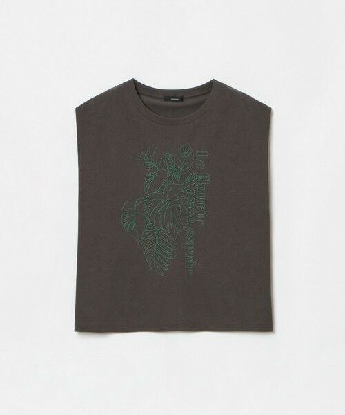 allureville / アルアバイル カットソー | ボタニカル刺繍Tシャツ | 詳細10