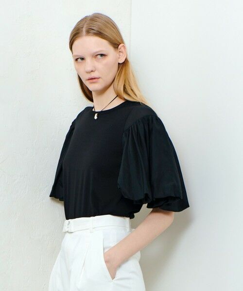 allureville / アルアバイル カットソー | フライスコンビボリュームスリーブプルオーバー | 詳細12