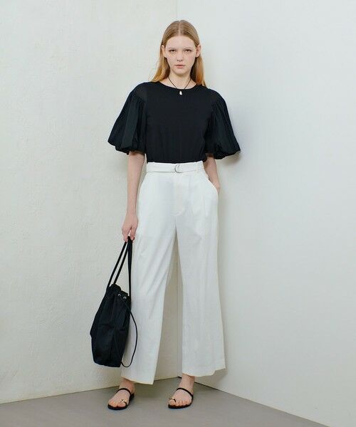 allureville / アルアバイル カットソー | フライスコンビボリュームスリーブプルオーバー | 詳細16