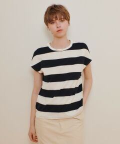 allureville / アルアバイル カットソー | ワイドボーダープルオーバー