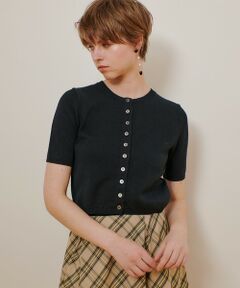 allureville / アルアバイル カーディガン・ボレロ | ハイゲージペーパーヤーンカーディガン