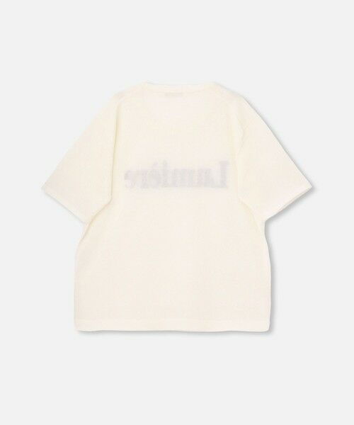 allureville / アルアバイル ニット・セーター | エンブロイダリーロゴニットＴ | 詳細1