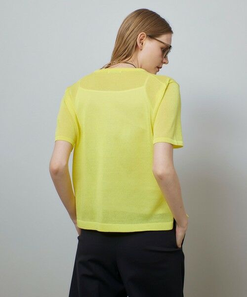 allureville / アルアバイル ニット・セーター | エンブロイダリーロゴニットＴ | 詳細5