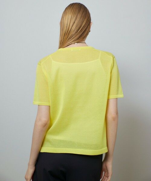 allureville / アルアバイル ニット・セーター | エンブロイダリーロゴニットＴ | 詳細6