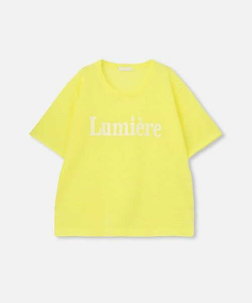 allureville / アルアバイル ニット・セーター | エンブロイダリーロゴニットＴ | 詳細9