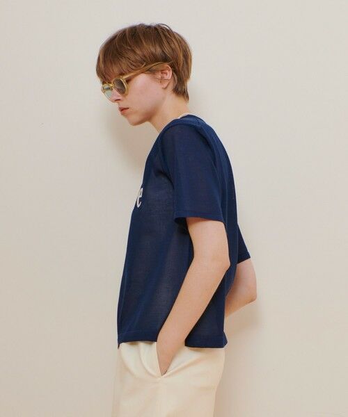 allureville / アルアバイル ニット・セーター | エンブロイダリーロゴニットＴ | 詳細11