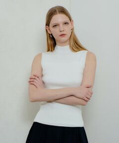 allureville / アルアバイル ニット・セーター | バック釦プルオーバー