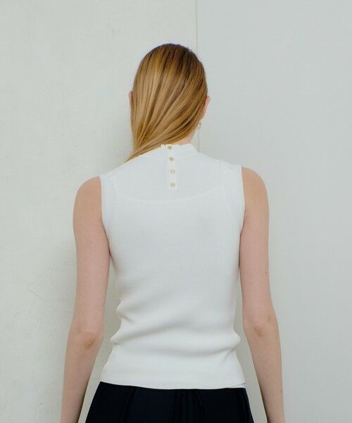 allureville / アルアバイル ニット・セーター | バック釦プルオーバー | 詳細1