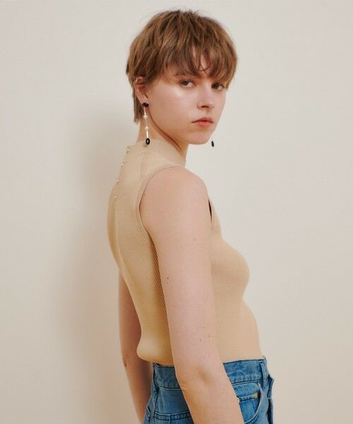 allureville / アルアバイル ニット・セーター | バック釦プルオーバー | 詳細9